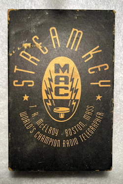Chiave Telegrafica McElroy Per Radio WWII – Tasto CW Usato – Radioamatore